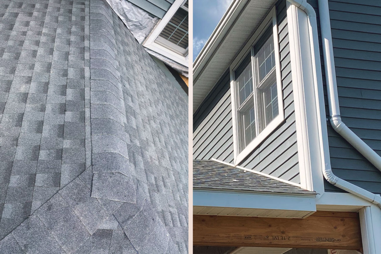 Elegant Outdoor Patio Addition Roofing installation gutters and trim